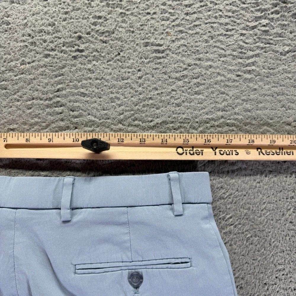 Tommy Hilfiger Pant Mens 32x29 Blue Rayon Chino Straight Business Career Stretch